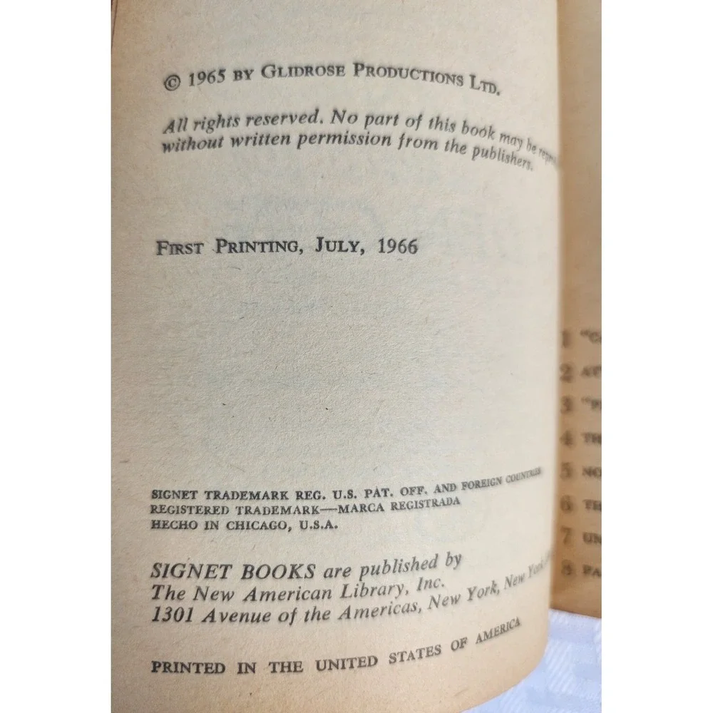 Ian's Fleming's The Man With‎ The Golden Gun First Printing 1966 James Bond